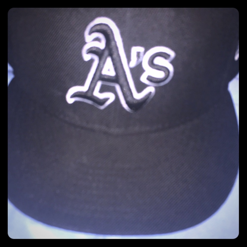 Black Oakland A’s Hat